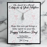 ghost adoption valentine gift