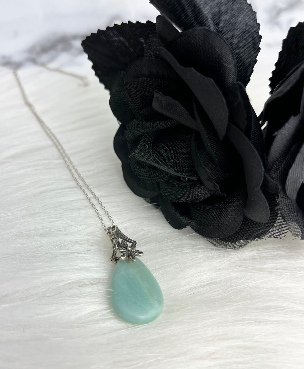 Real discount amazonite necklace