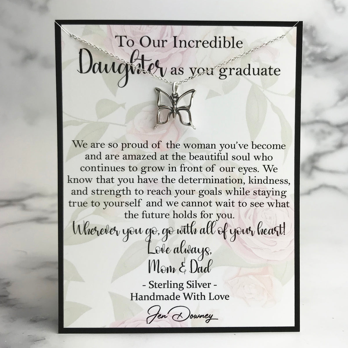 Graduation gift from mom to best sale daughter