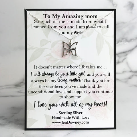 mom quote gift from daughter thank you for everything you do 