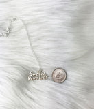 Social Worker Make The World A Better Place Sterling Silver Necklace