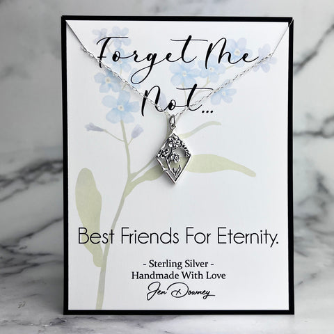 best friend forget me not gift