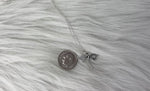 With Brave Wings She Flies Sterling Silver Dragonfly Necklace