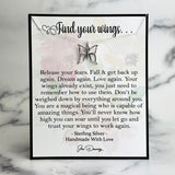 find your wings inspirational gift idea