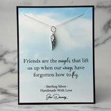 friends are angels quote