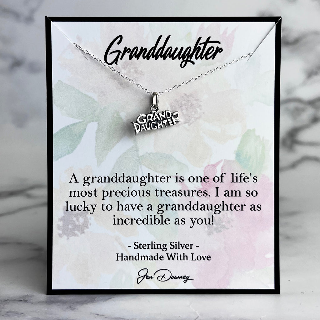 To My Beautiful Granddaughter Gift Necklace, Christmas Gifts For Grand –  JWshinee