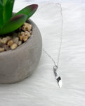 Dark Humor Best Friend Promise Horror Lover Sterling Knife Necklace