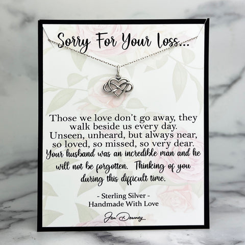 loss of husband sympathy gift