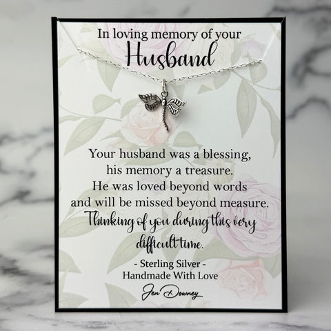 loss of husband sympathy quote