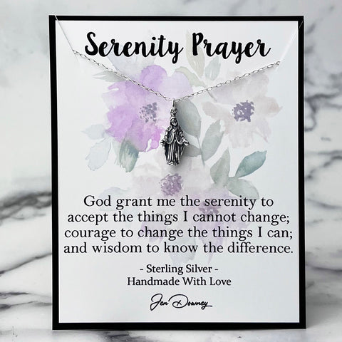 mother Mary serenity prayer
