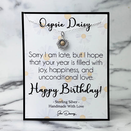 belated birthday gift oopsie daisy