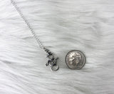 sterling snowman necklace