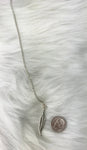 Feathers Appear When Your dad Is Near Sympathy Gift Legend Of Feather Sterling Silver Necklace