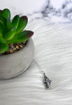 sterling silver virgin mary necklace