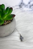 sterling silver virgin mary necklace
