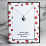 strawberry necklace