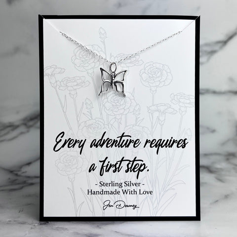 every adventure requires a first step