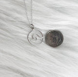 grief wave necklace