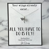 your wings exist