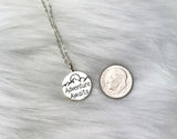 Daughter Gift Adventure Awaits Necklace