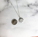 I Don't Know Where I'm Going Adventure Awaits Sterling Silver Necklace