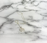 I Don't Know Where I'm Going Adventure Awaits Sterling Silver Necklace
