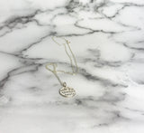 I Don't Know Where I'm Going Adventure Awaits Sterling Silver Necklace