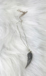 Isaiah 66:9 Miscarriage Quote Gift Sterling Silver Angel Wing Necklace