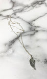 Loved A Lifetime Miscarriage Quote Sterling Silver Angel Wing Necklace