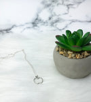 sterling silver apple necklace