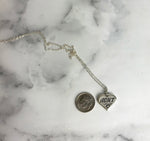 Only An Aunt Quote Birthday Gift Sterling Silver Necklace