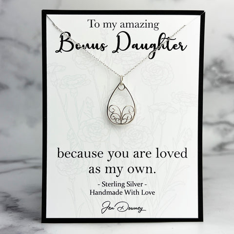 bonus daughter quote meaningful gift idea