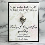 bridesmaid hot air balloon theme jewelry