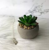 cactus necklace