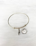 When You Believe Signs From Heaven Cardinal Bangle Sterling Silver