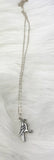 sterling silver cardinal necklace