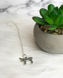 Sterling silver Chai necklace