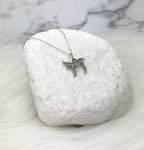 Wishes Of Love Sterling Silver Chai Necklace Bat Mitzvah Gift