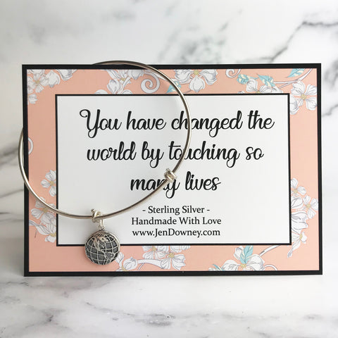 you have changed the world by touching so many lives quote