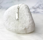 sterling silver knife necklace