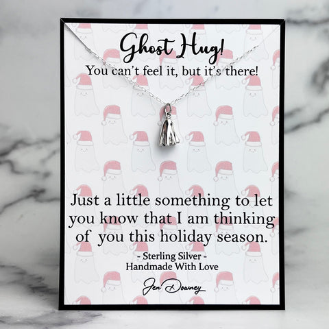 christmas ghost hug