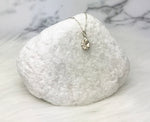 sterling silver coffee bean necklace