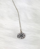 May You Never Lose Your Way Sterling Silver Compass Necklace