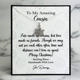 cousin Christmas gift snowflake