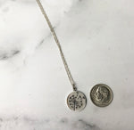 All Of Me Loves All Of You Anniversary Gift Sterling Silver Dandelion Necklace