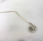 Sixty Wishes 60th Birthday Gift Sterling Silver Dandelion Necklace
