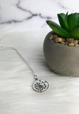 daughter in law dandelion necklace