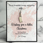 dark humor christmas gift for wife