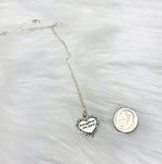 Welcome To The Family Daughter In Law Sterling Silver Gift Necklace