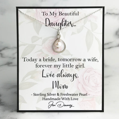 today a bride tomorrow a wife forever my little girl wedding quote